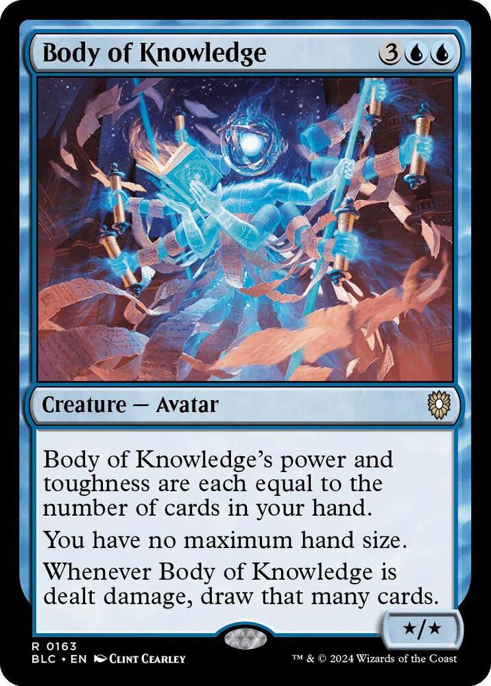Body of Knowledge (163) [Bloomburrow Commander]