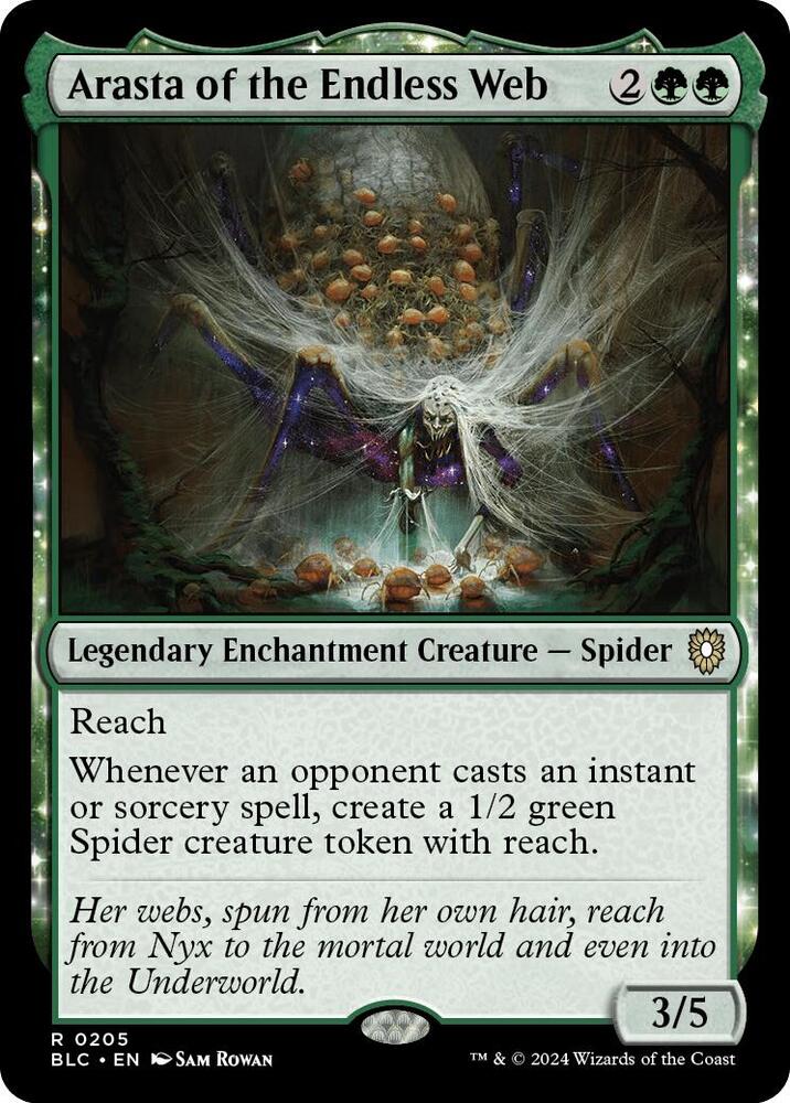 Arasta of the Endless Web (205) [Bloomburrow Commander]