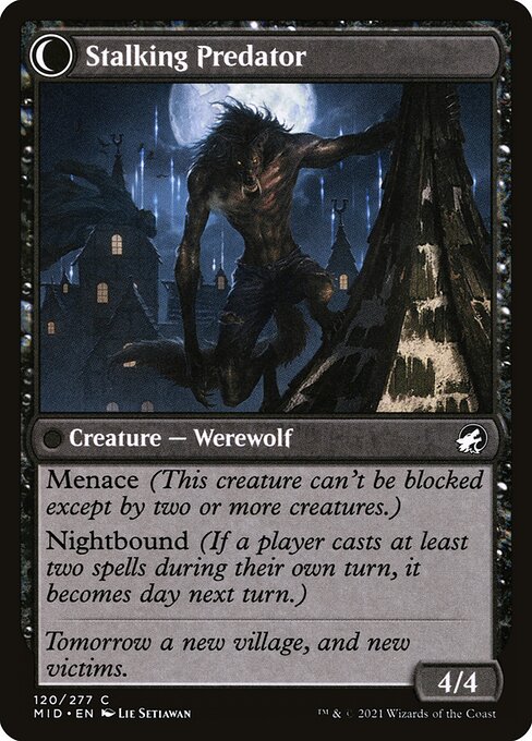 Shady Traveler (120) [Innistrad: Midnight Hunt] Reverse