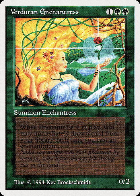 Verduran Enchantress (223) [Summer Magic / Edgar]