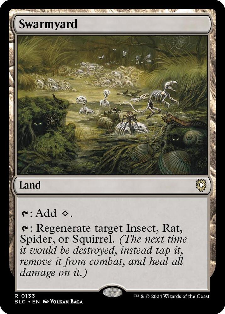 Swarmyard (133) [Bloomburrow Commander]