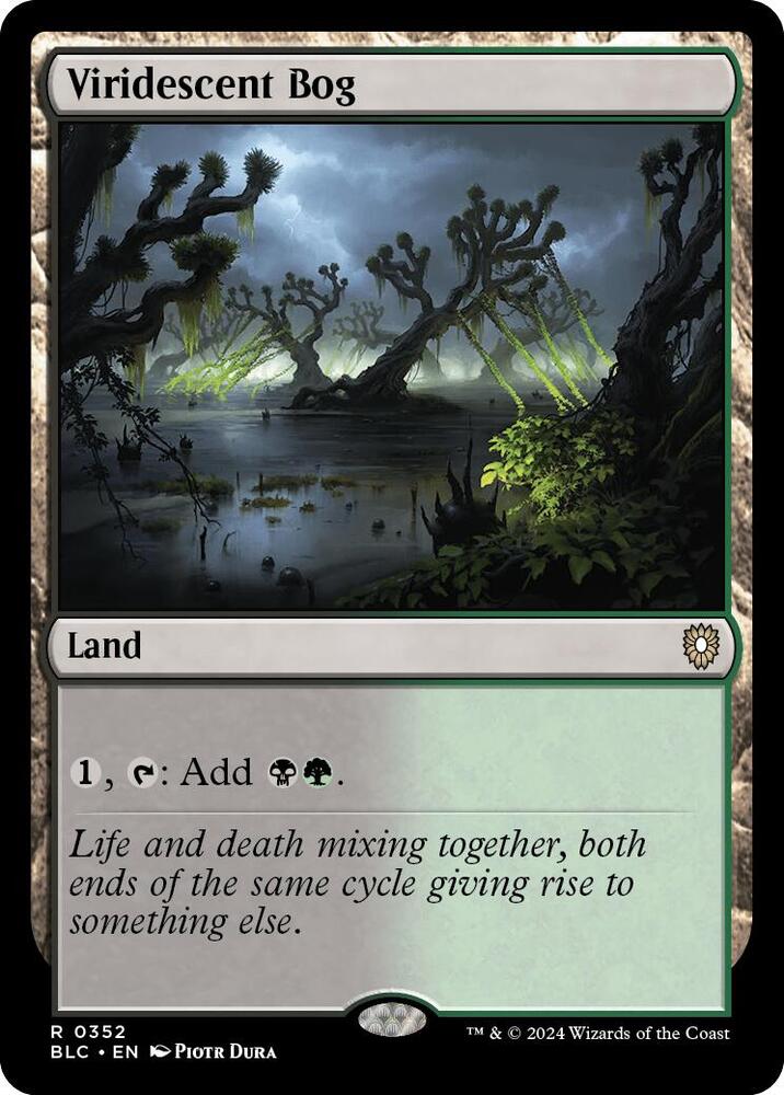Viridescent Bog (352) [Bloomburrow Commander]