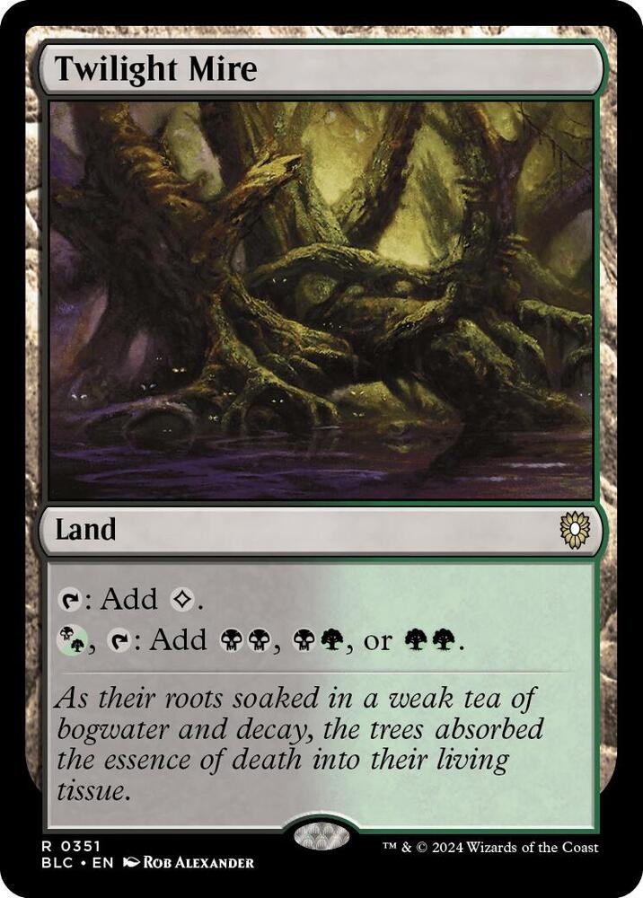 Twilight Mire (351) [Bloomburrow Commander]