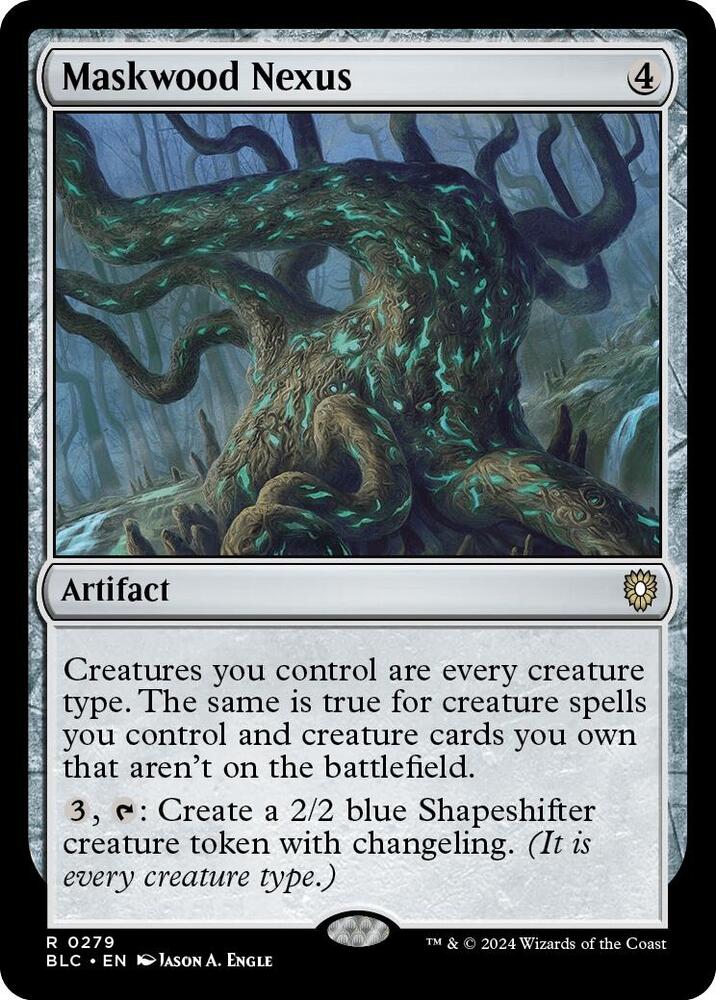 Maskwood Nexus (279) [Bloomburrow Commander]
