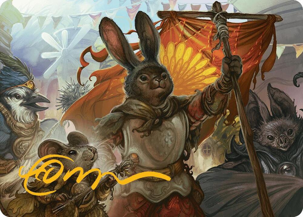 Valley Questcaller 2 Art Card (Gold-Stamped Signature) (37) [Bloomburrow Art Series]