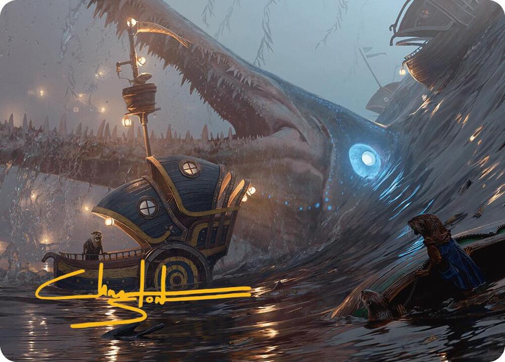 Eluge, the Shoreless Sea Art Card (Gold-Stamped Signature) (6) [Bloomburrow Art Series]