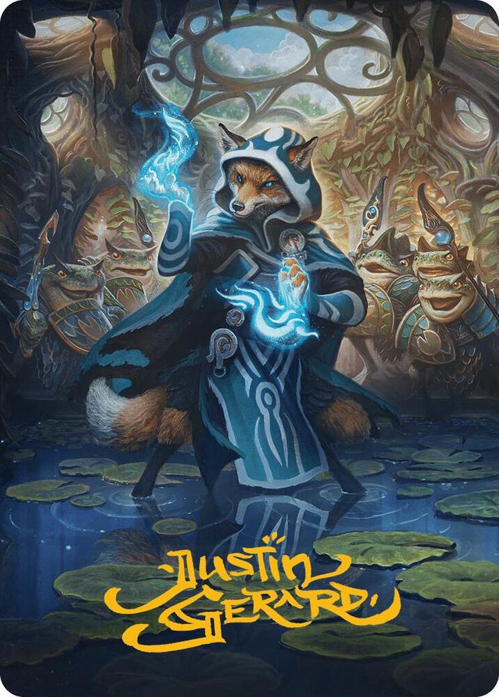 Jace, the Mind Sculptor Art Card (Gold-Stamped Signature) (49) [Bloomburrow Art Series]