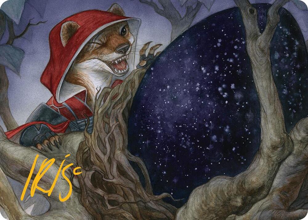 Cruelclaw's Heist Art Card (Gold-Stamped Signature) (46) [Bloomburrow Art Series]