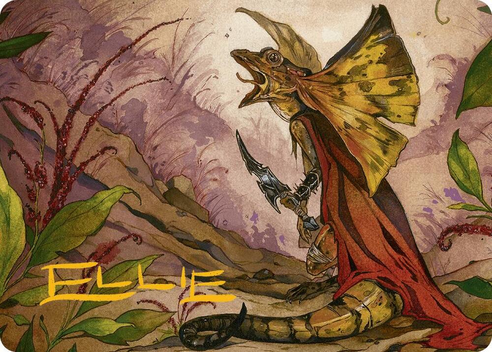 Hired Claw Art Card (Gold-Stamped Signature) (39) [Bloomburrow Art Series]