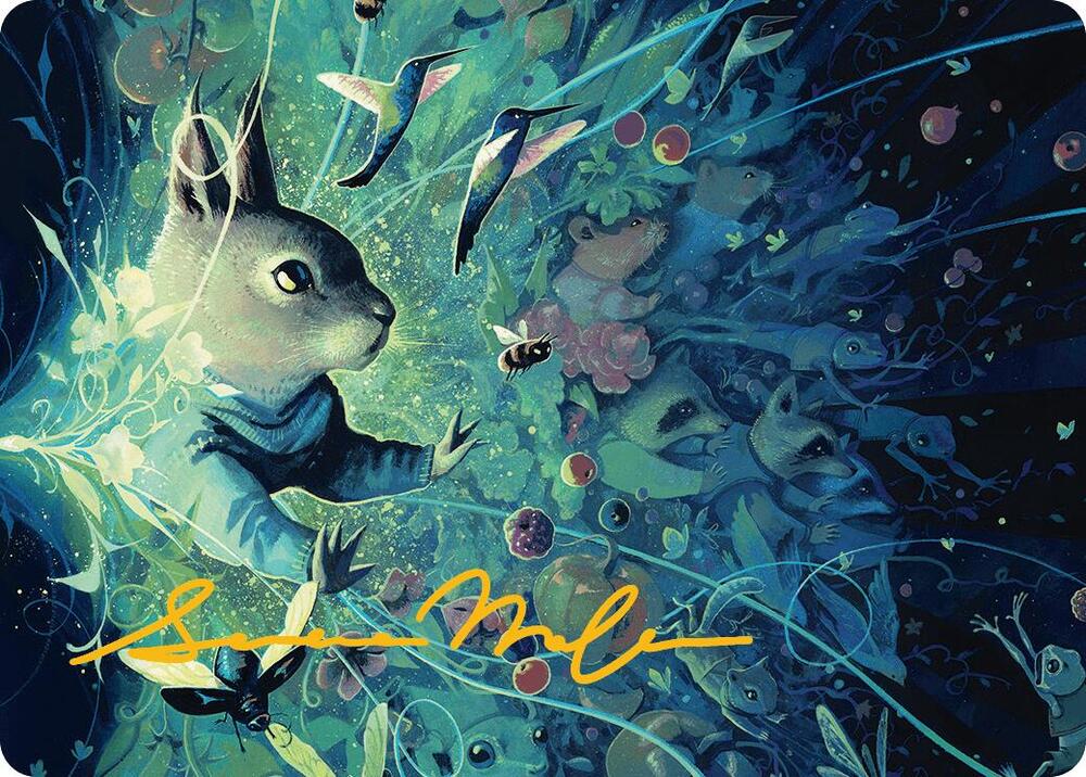 For the Common Good Art Card (22/54) (Gold-Stamped Signature) [Bloomburrow Art Series]