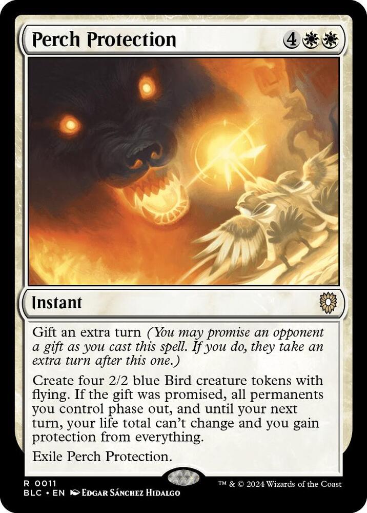 Perch Protection (11) [Bloomburrow Commander]