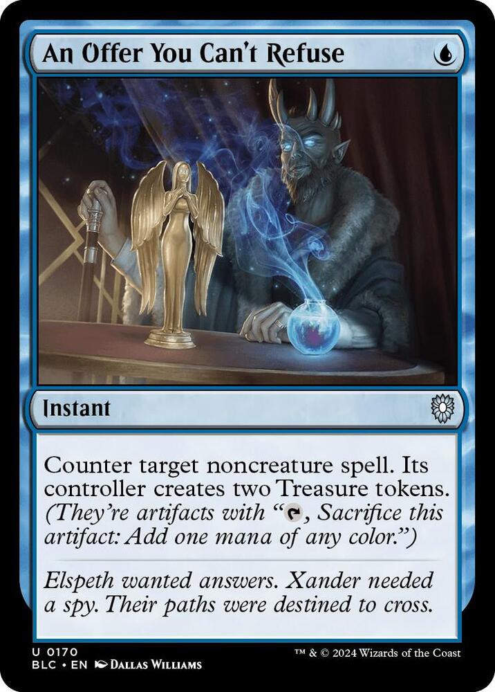 An Offer You Can't Refuse (170) [Bloomburrow Commander]