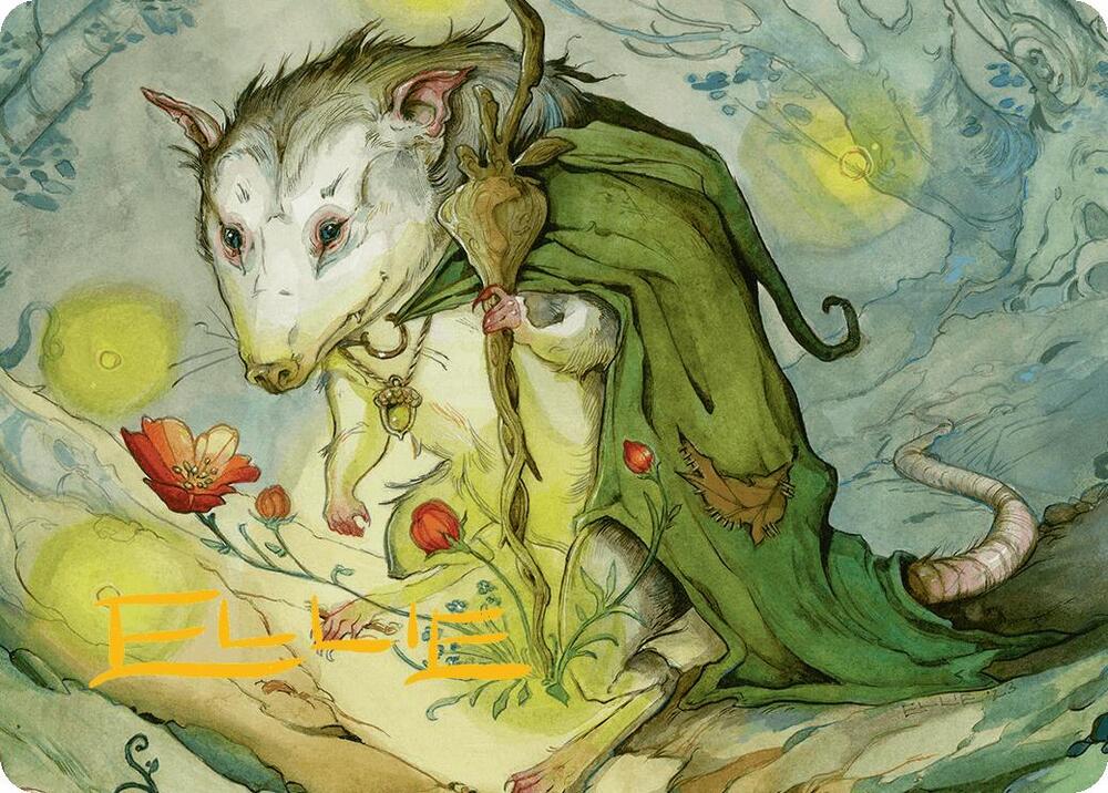 Tender Wildguide Art Card (Gold-Stamped Signature) (34) [Bloomburrow Art Series]