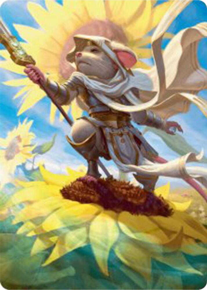 Elspeth, Sun's Champion Art Card (53) [Bloomburrow Art Series]