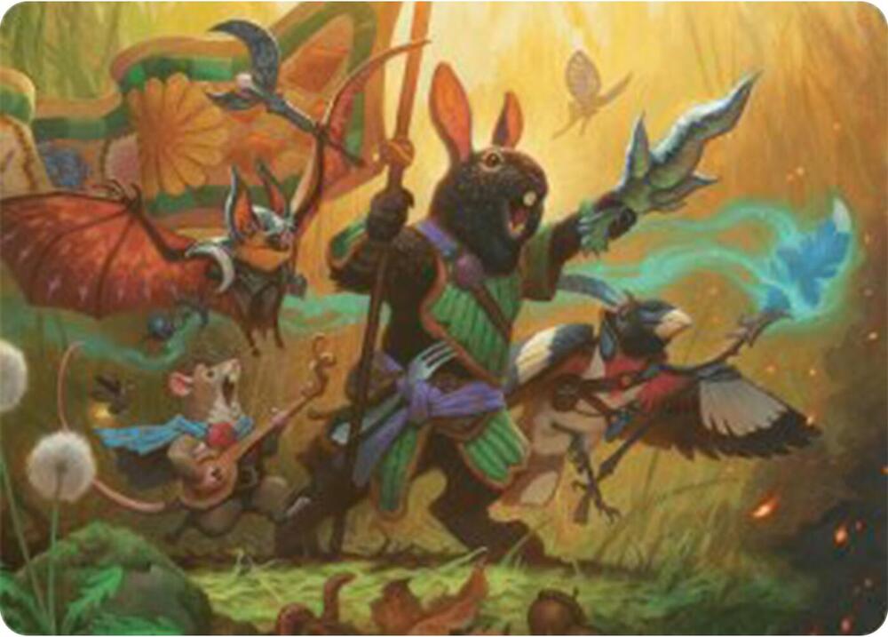 Valley Questcaller Art Card (4) [Bloomburrow Art Series]