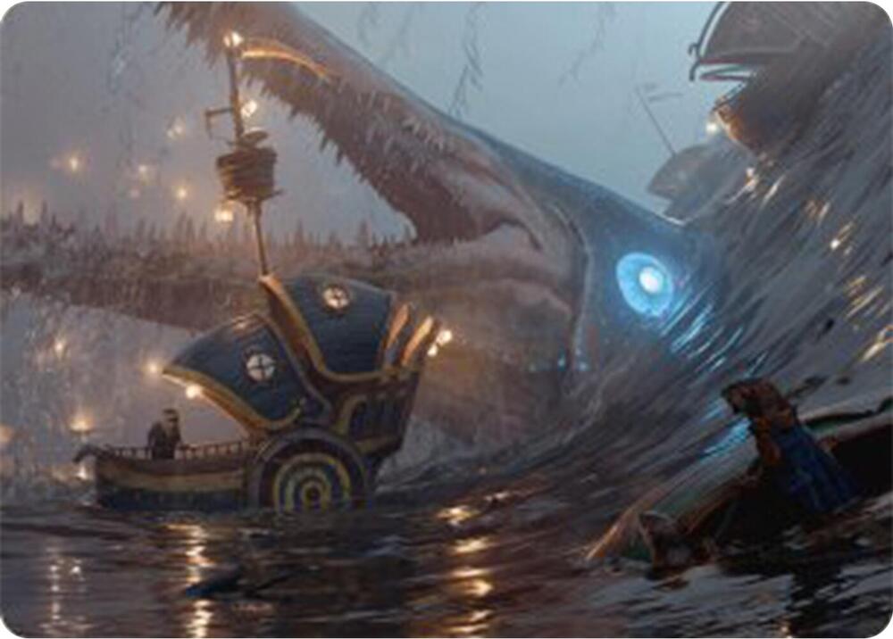 Eluge, the Shoreless Sea Art Card (6) [Bloomburrow Art Series]