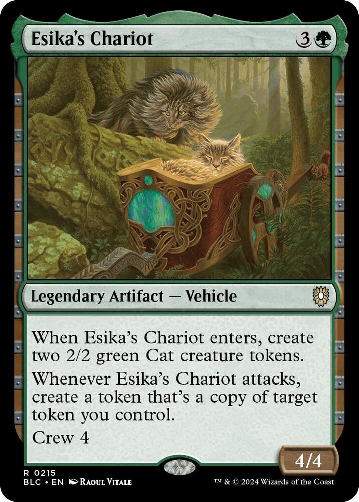 Esika's Chariot (215) [Bloomburrow Commander]