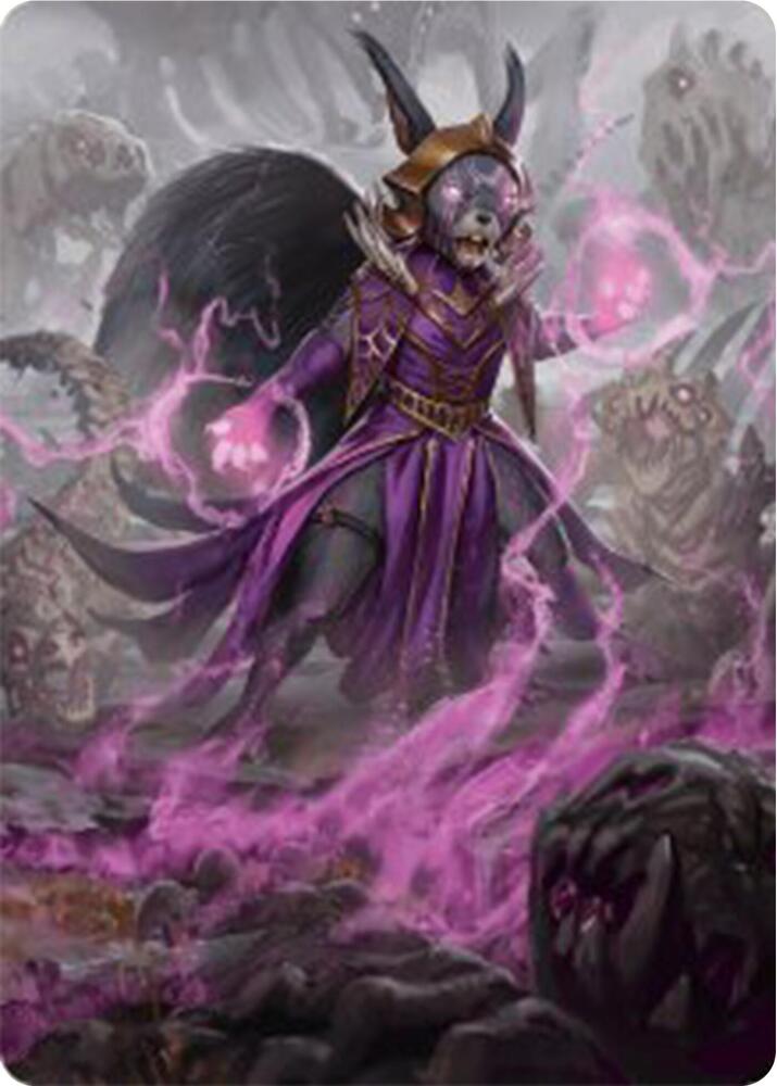Liliana of the Dark Realms Art Card (51) [Bloomburrow Art Series]