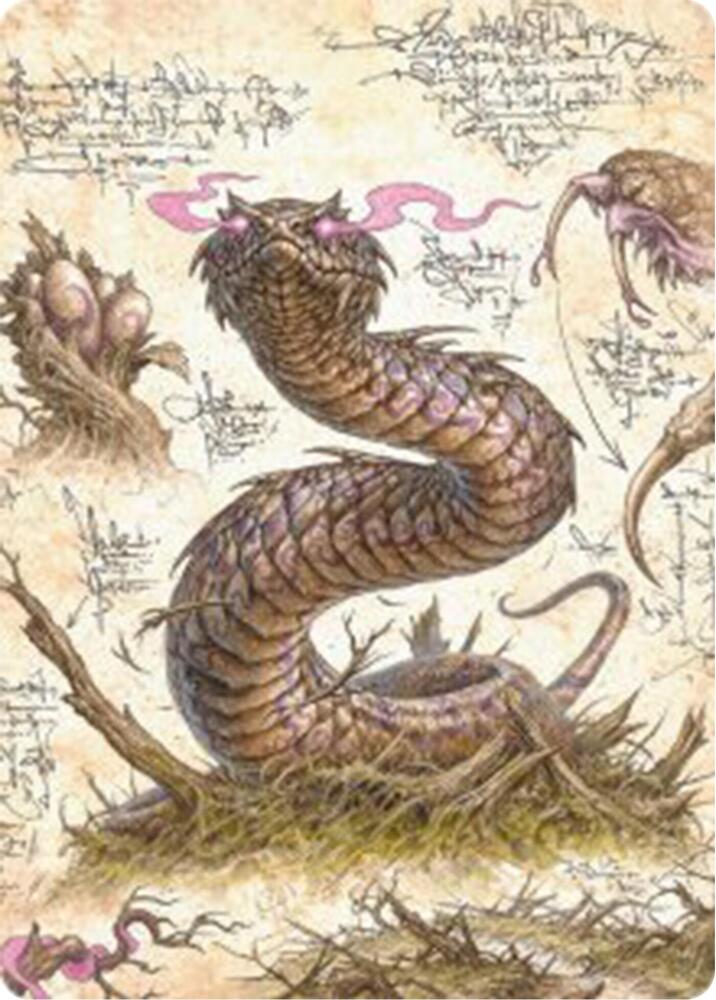 Rottenmouth Viper Art Card (36) [Bloomburrow Art Series]