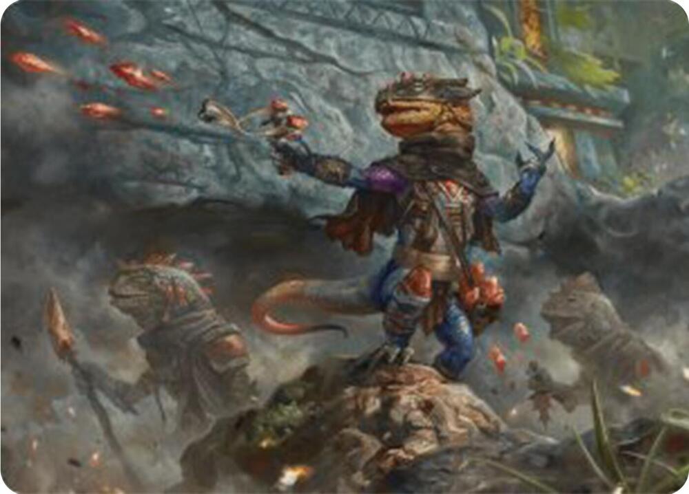 Agate Instigator Art Card (33) [Bloomburrow Art Series]