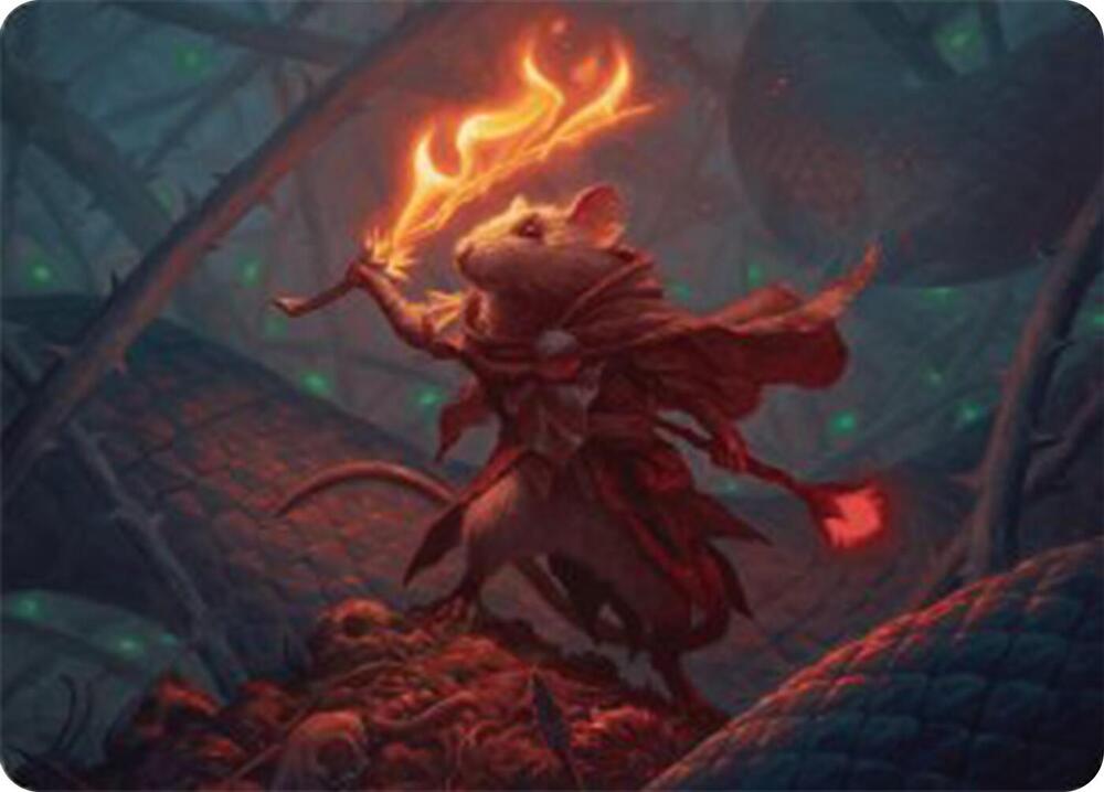 Emberheart Challenger Art Card (19) [Bloomburrow Art Series]