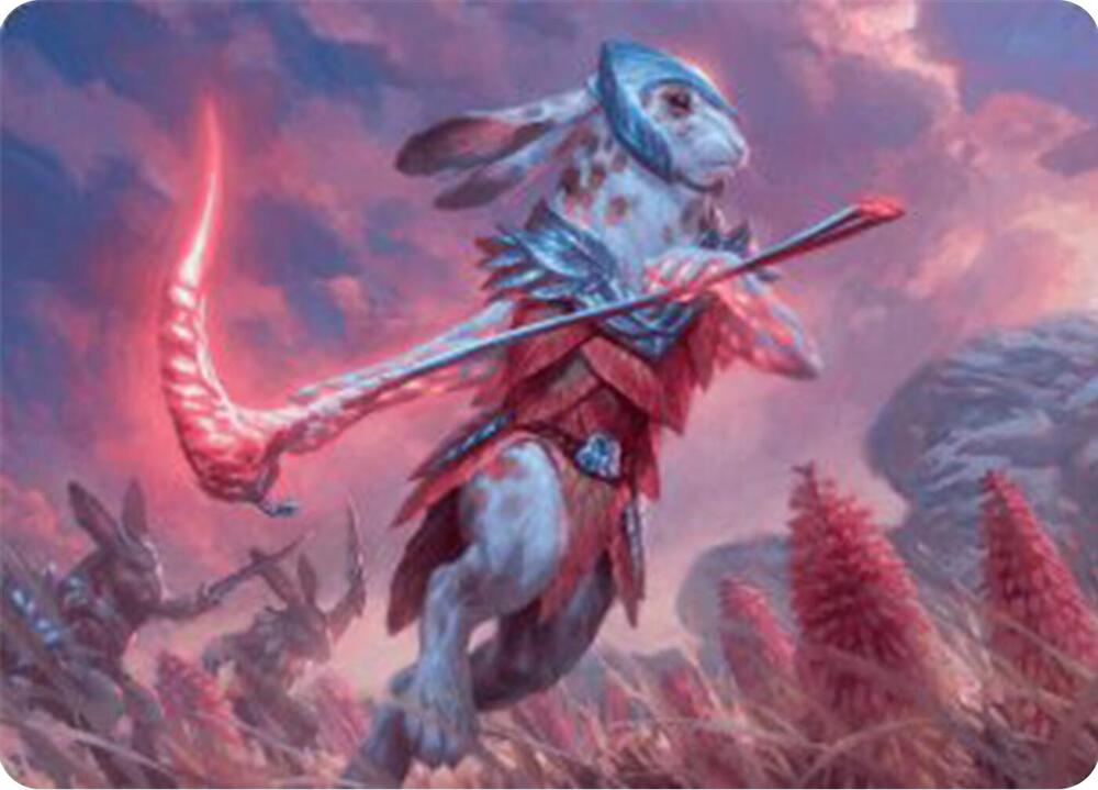 Baylen, the Haymaker Art Card (25) [Bloomburrow Art Series]