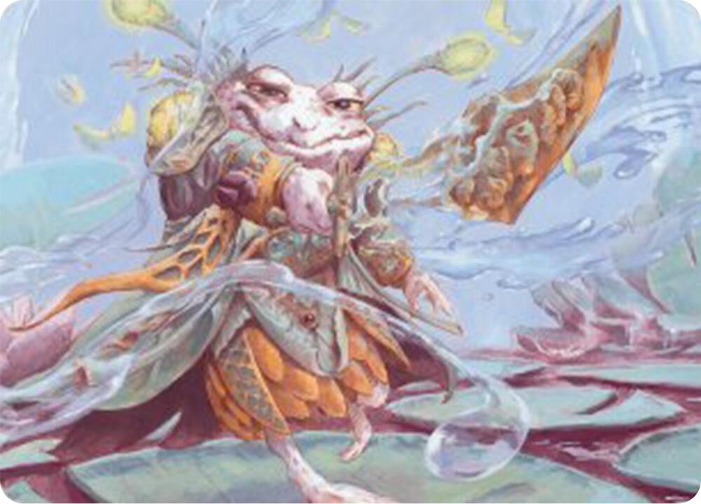 Glarb, Calamity's Augur Art Card (40) [Bloomburrow Art Series]