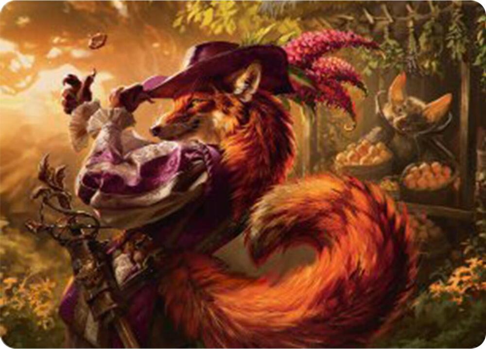 Mr. Foxglove Art Card (31) [Bloomburrow Art Series]