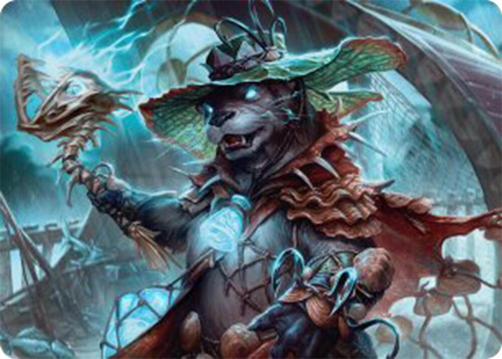 Tempest Angler Art Card (30) [Bloomburrow Art Series]