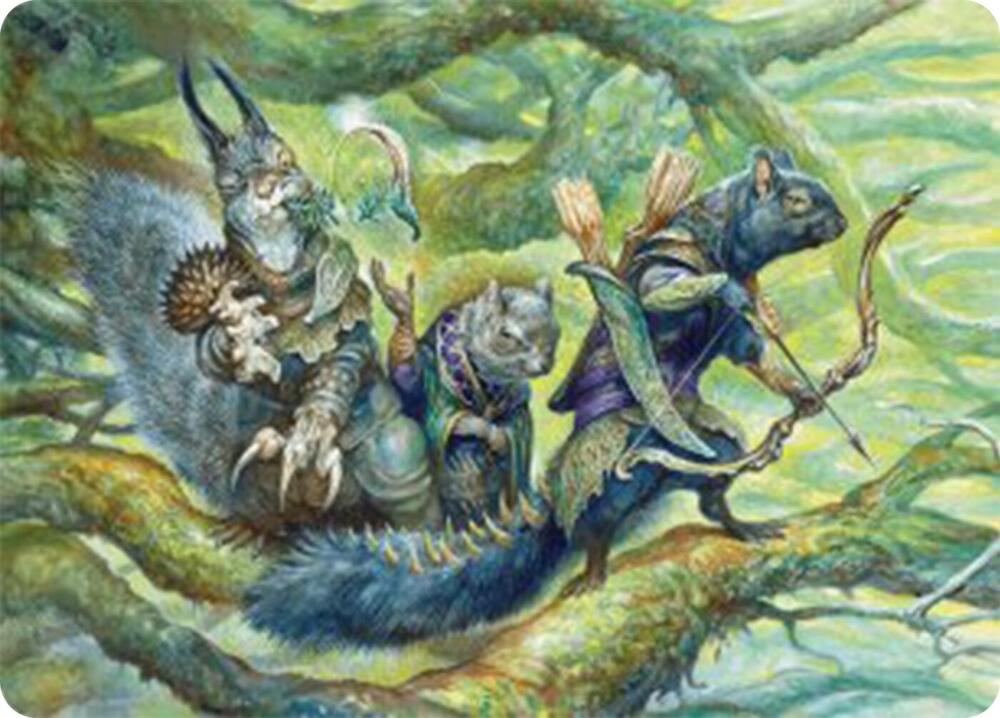 The Odd Acorn Gang Art Card (32) [Bloomburrow Art Series]