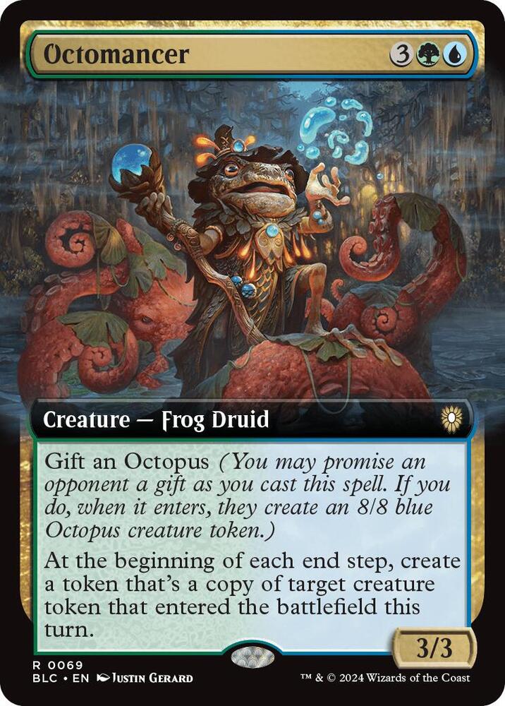 Octomancer (Extended Art) (69) [Bloomburrow Commander]