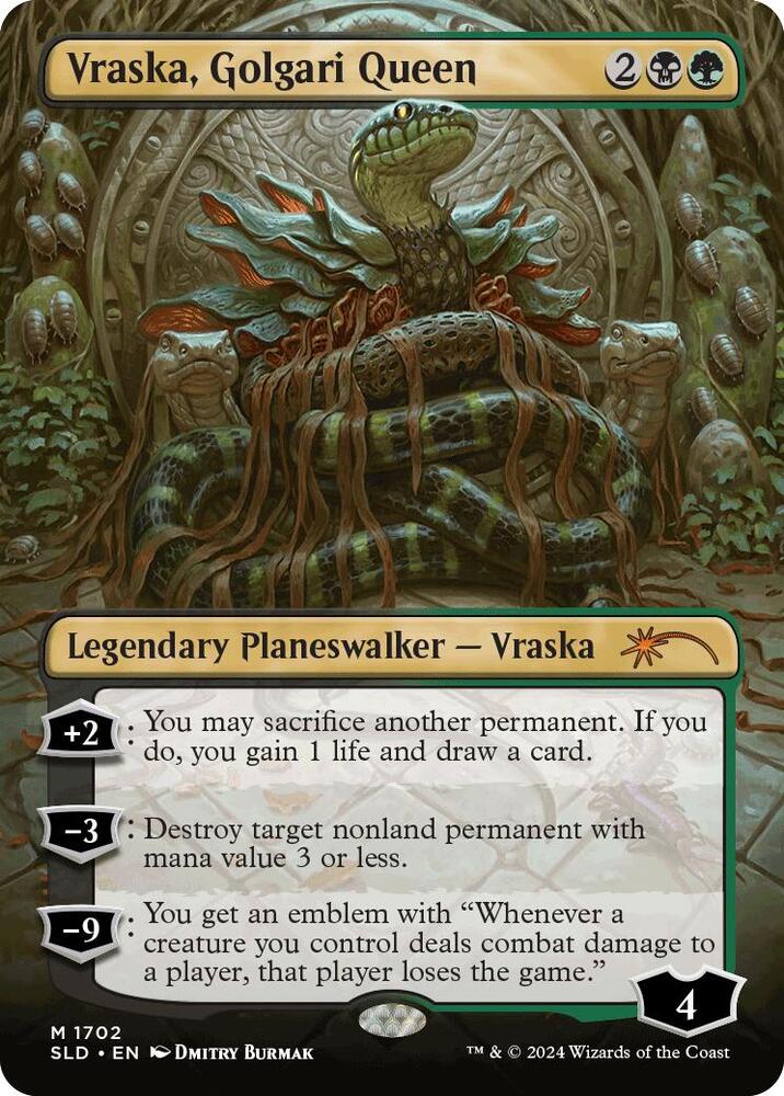 Vraska, Golgari Queen (1702) [Secret Lair Drop]