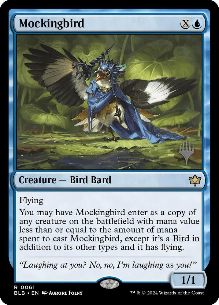 Mockingbird (61) [Bloomburrow Promos]