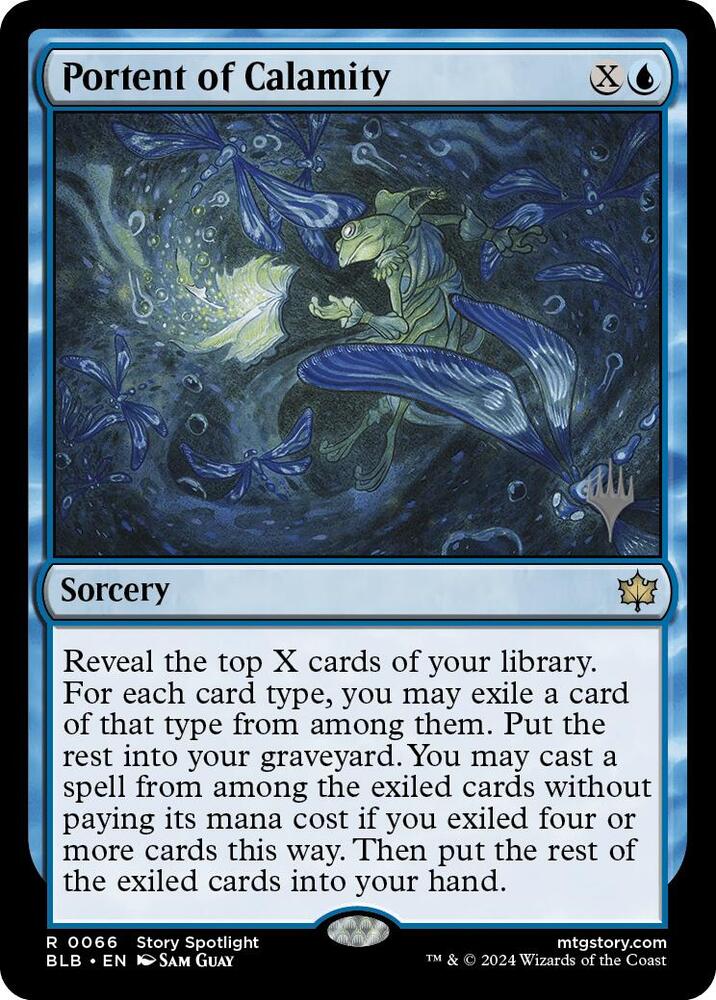 Portent of Calamity (66) [Bloomburrow Promos]