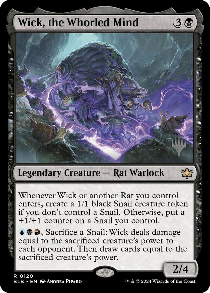 Wick, the Whorled Mind (120) [Bloomburrow Promos]