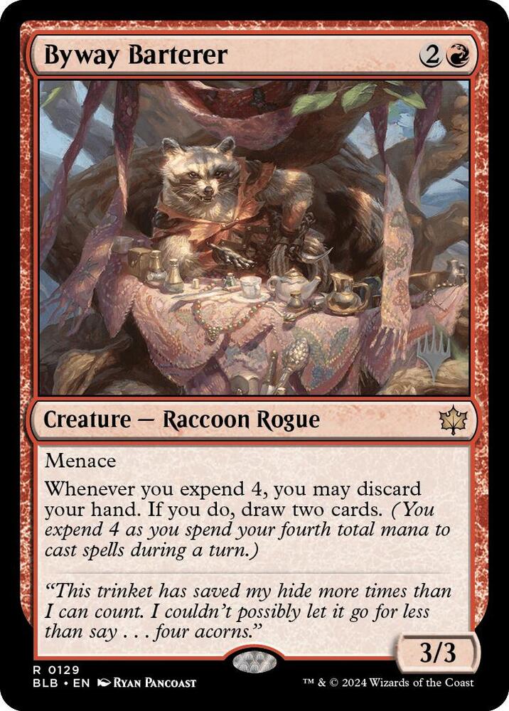 Byway Barterer (129) [Bloomburrow Promos]
