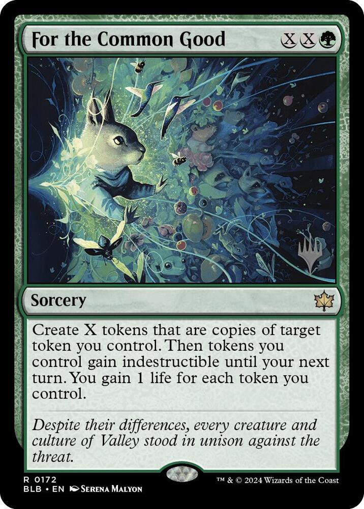 For the Common Good (172) [Bloomburrow Promos]