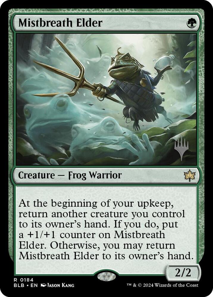 Mistbreath Elder (184) [Bloomburrow Promos]