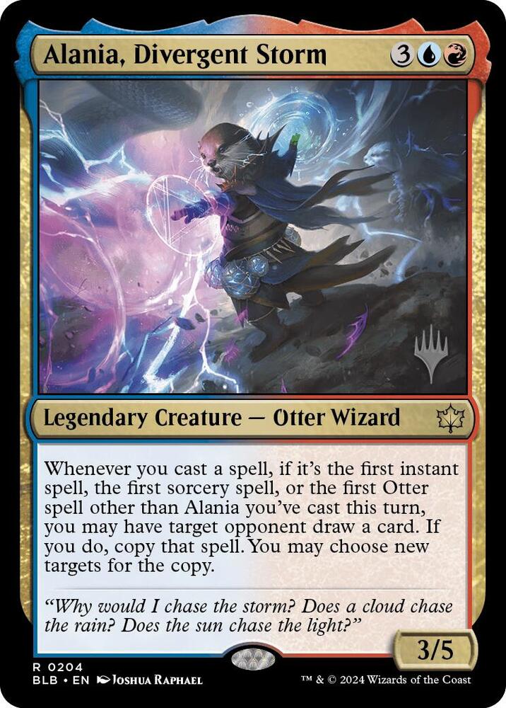 Alania, Divergent Storm (204) [Bloomburrow Promos]