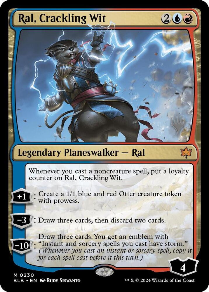 Ral, Crackling Wit (230) [Bloomburrow Promos]