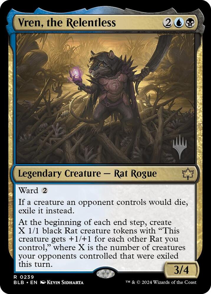 Vren, the Relentless (239) [Bloomburrow Promos]