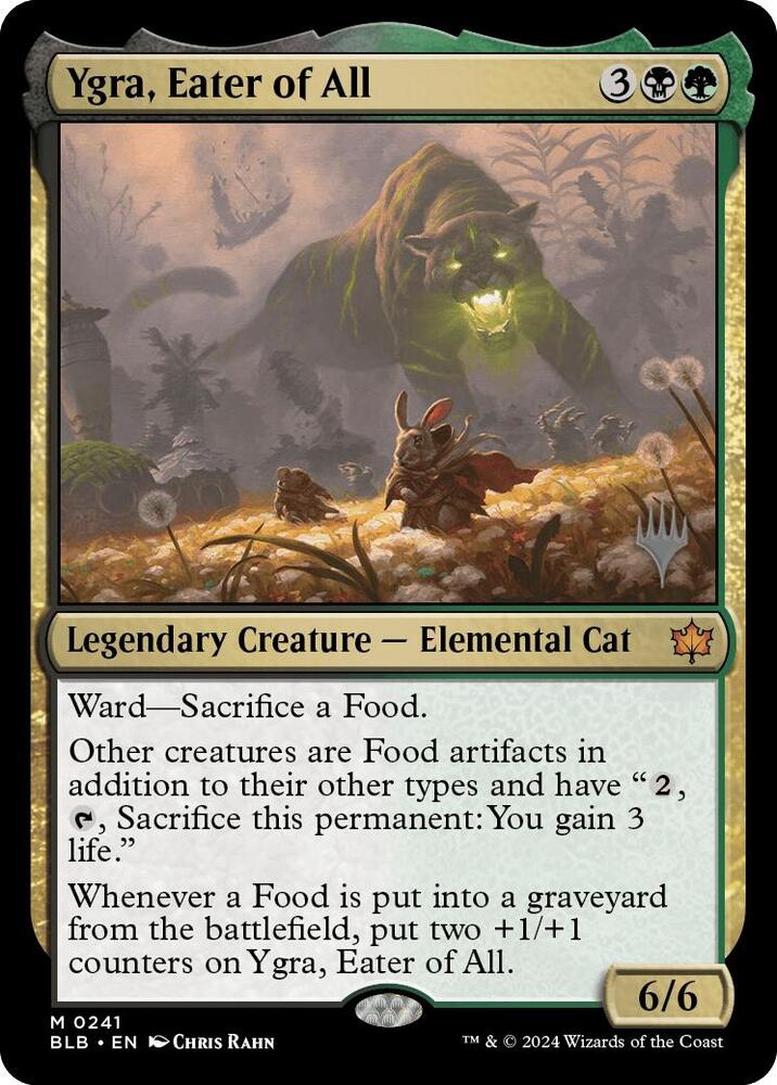 Ygra, Eater of All (241) [Bloomburrow Promos]