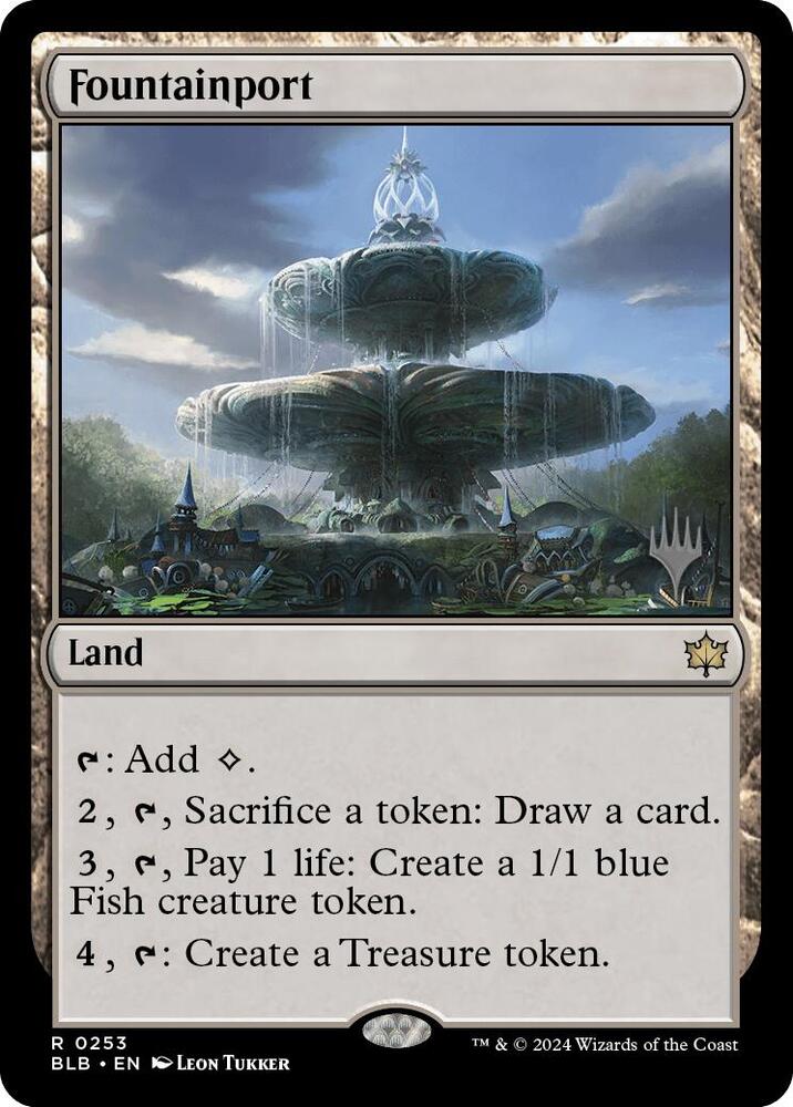 Fountainport (253) [Bloomburrow Promos]