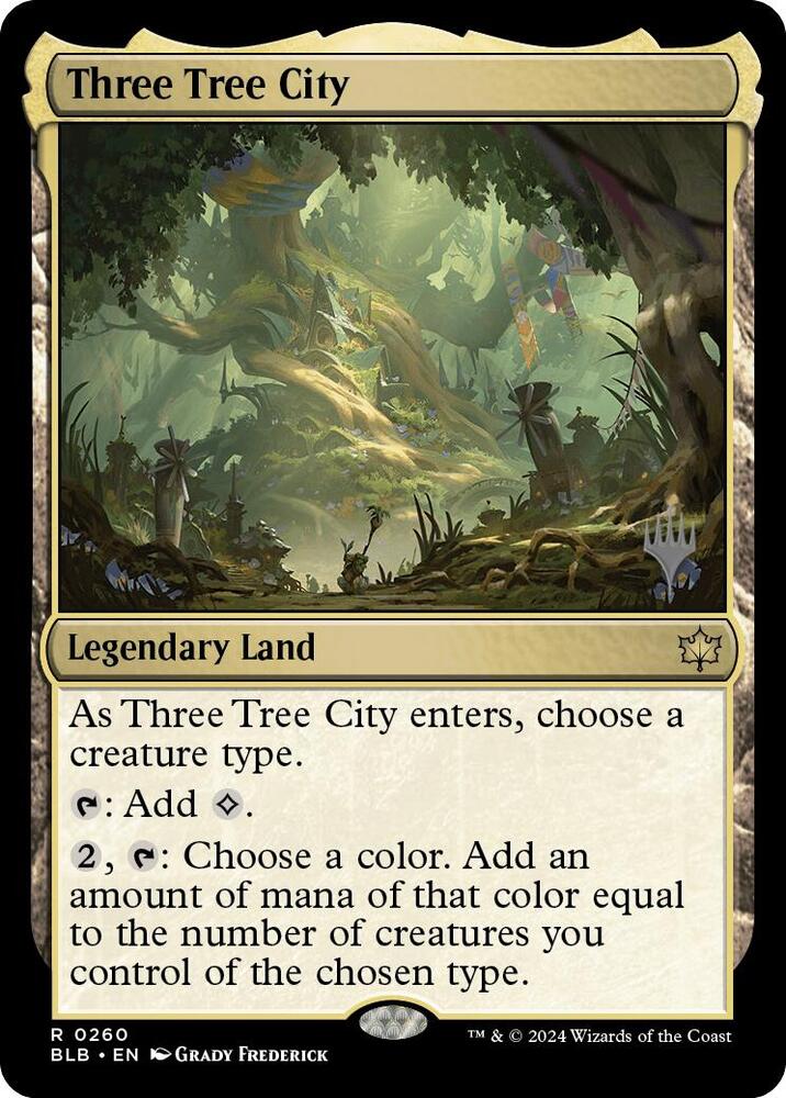 Three Tree City (260) [Bloomburrow Promos]