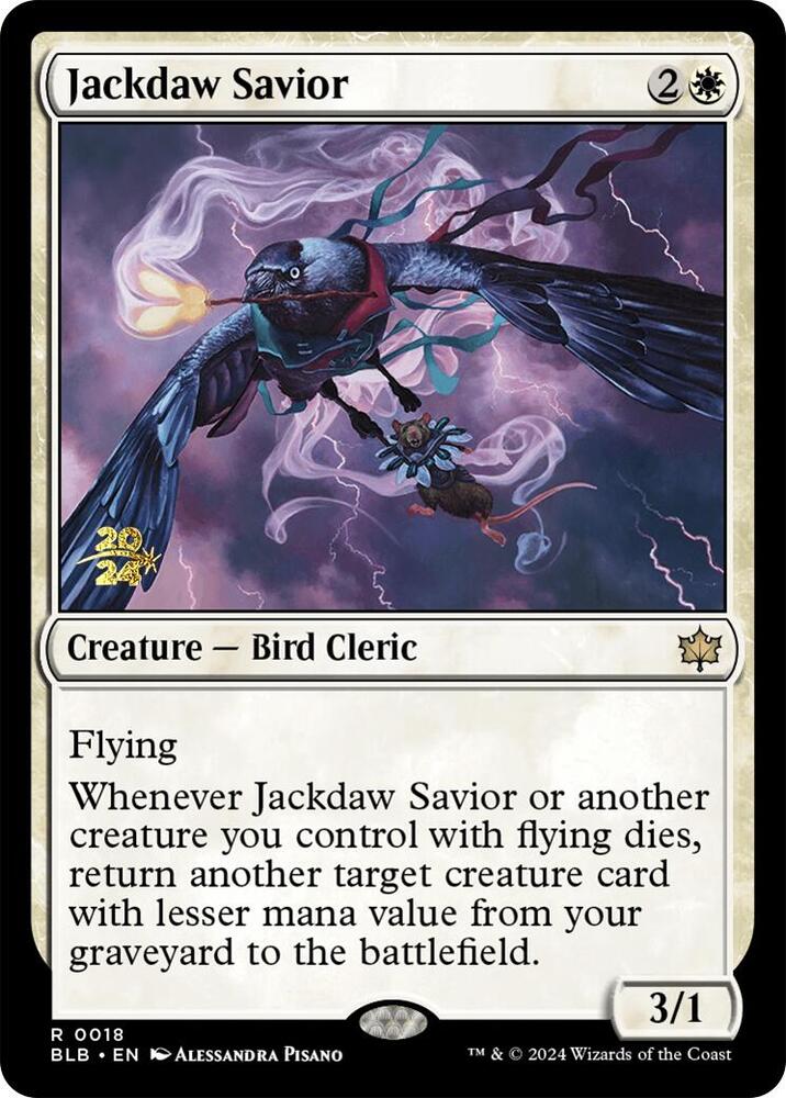 Jackdaw Savior (18) [Prerelease Cards]