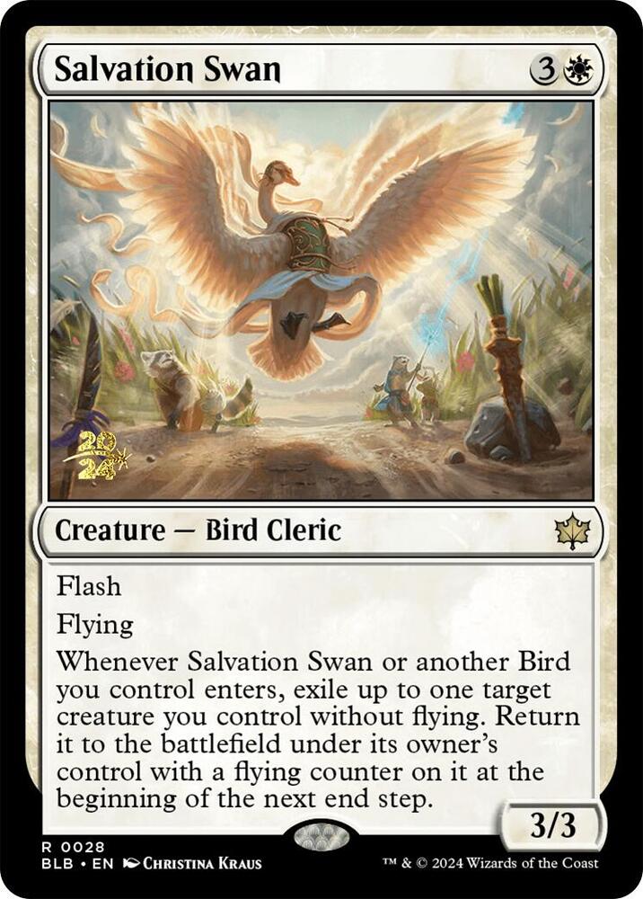 Salvation Swan (28) [Prerelease Cards]