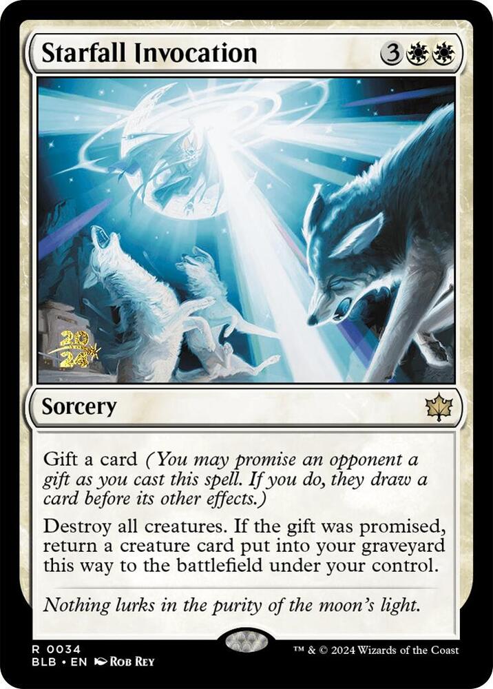 Starfall Invocation (34) [Prerelease Cards]