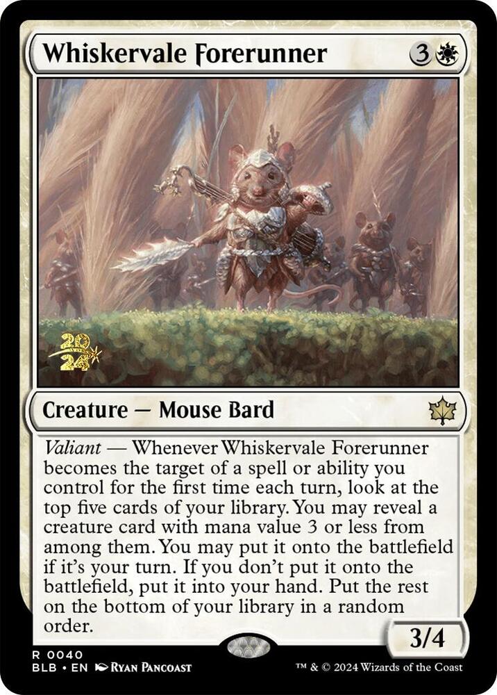 Whiskervale Forerunner (40) [Prerelease Cards]