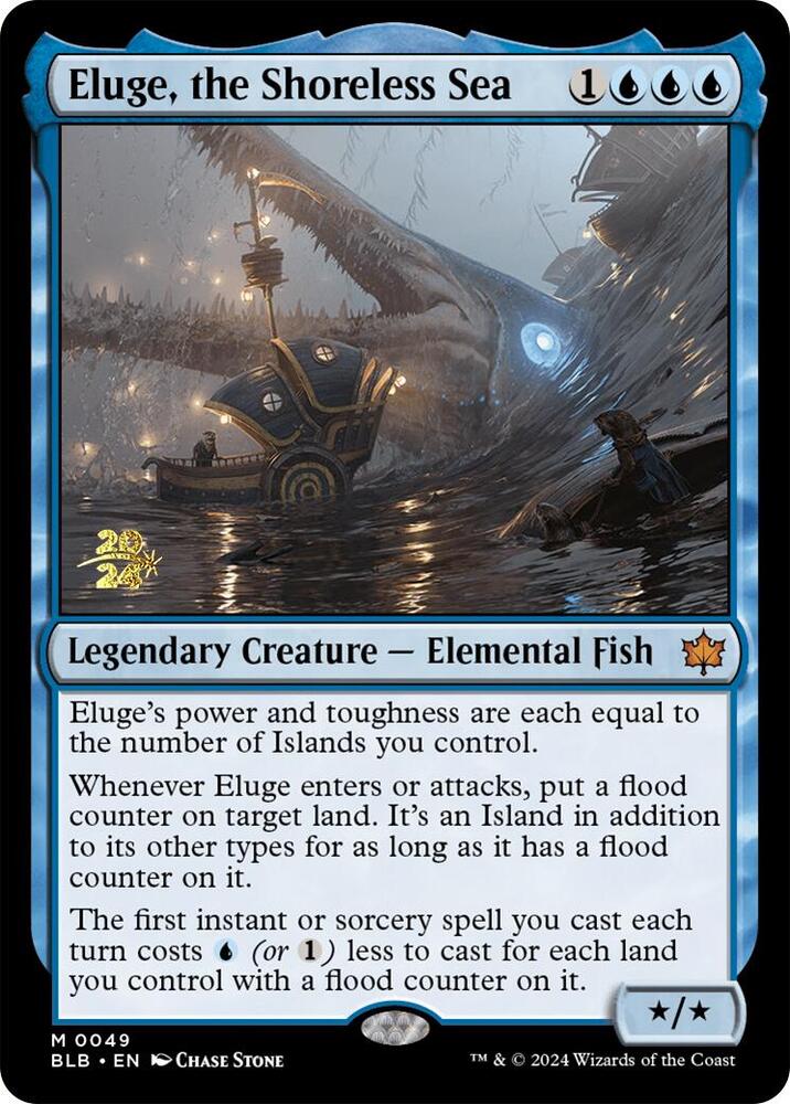 Eluge, the Shoreless Sea (49) [Prerelease Cards]