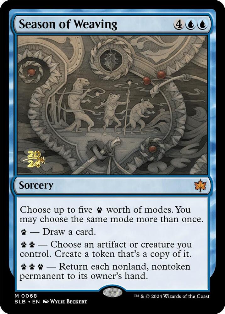 Season of Weaving (68) [Prerelease Cards]